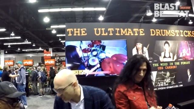 NAMM 2018 VLOG: Карбоновые барабанные палочки TECHRA смотреть онлайн