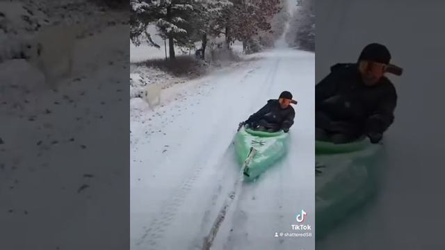 Kayak in snow смотреть онлайн