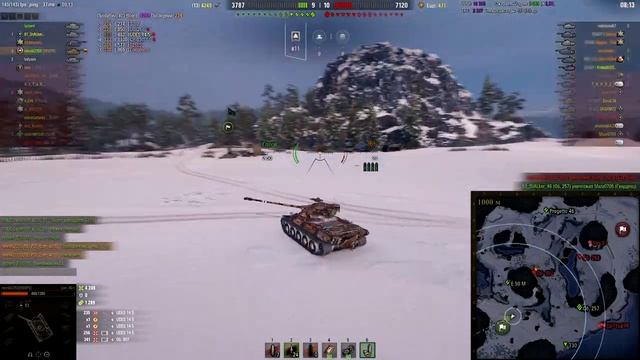Я в шоке от этого боя на Lorraine 40 T. Взял медаль оленя. Карта Заполярье. 7200 урона и 7 фрагов.