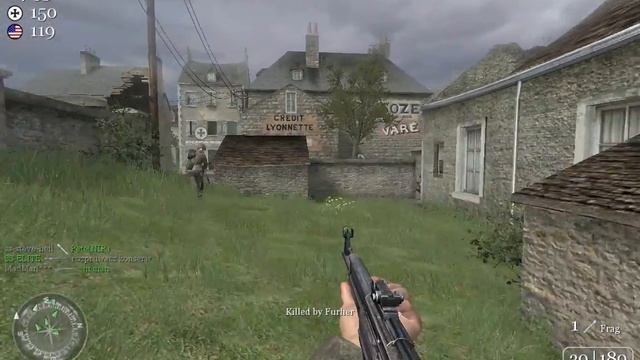 Call of Duty 2 Maxed Out (on Nvidia 8600 GT) смотреть онлайн