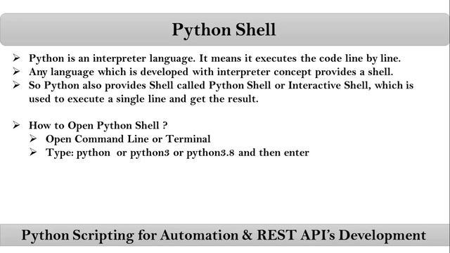 How to Execute Line by Line of Python Code using Python Shell ? | Vidoe-16 смотреть онлайн