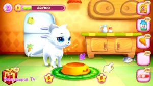 Игровое видео про котят для детей. Играем с маленькой милой кошечкой КАТей в парке