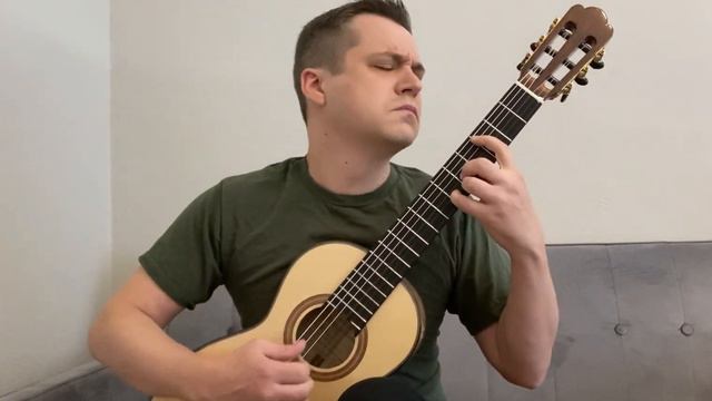 Capricho Arabe played without fingernails! смотреть онлайн