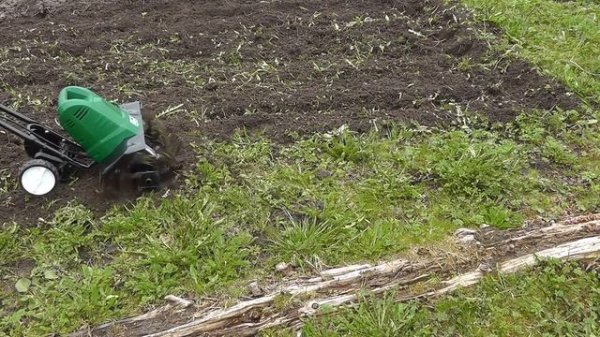 обзор и тест - электрокультиватор ЗЕМЛЯК