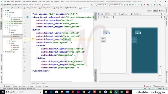 Android padding | margin | weight | using kotlin смотреть онлайн