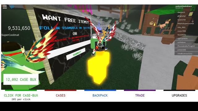 Roblox Case Clicker: New Codes. смотреть онлайн