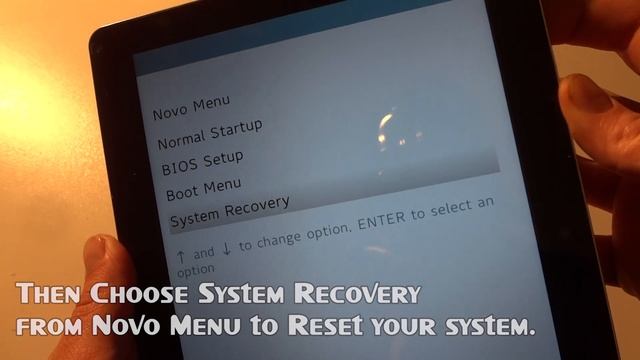 Lenovo MIIX 300 | Hard Factory Reset W10 - Novo Menu - USB boot - Enter BIOS смотреть онлайн