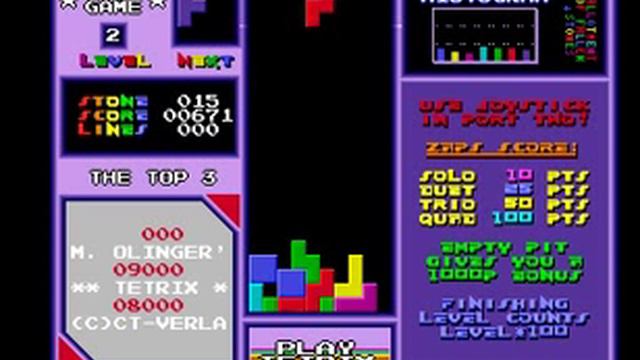 tetrix - the next generation for Amiga смотреть онлайн