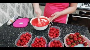 Как заморозить клубнику на зиму. Как сохранить цвет и вкус.