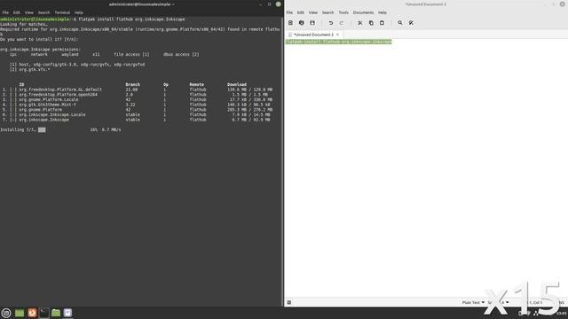 How to install Inkscape on Linux Mint 21 смотреть онлайн