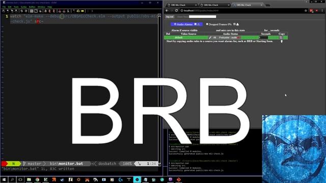 Elm, OBS-Websocket; Where did my audio alarms go? смотреть онлайн