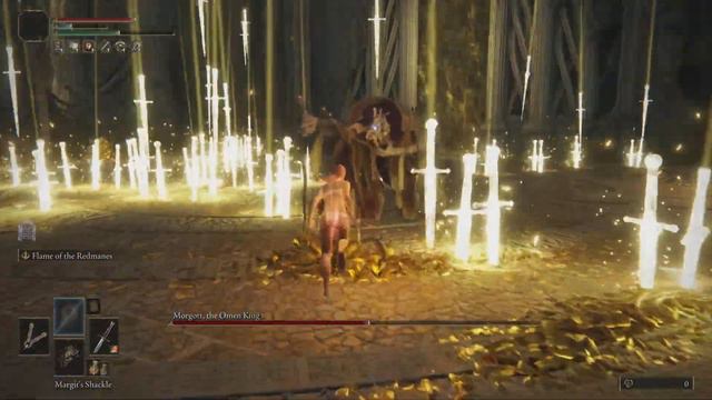 Elden Ring: Morgott the Omen King / Level 1 / No Damage / Solo / Dagger / Flame of the Redmanes смотреть онлайн