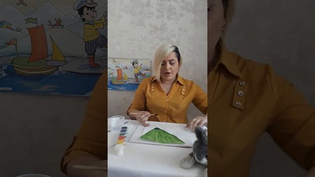 Занятие "Рисование" тема "Ручеёк" смотреть онлайн