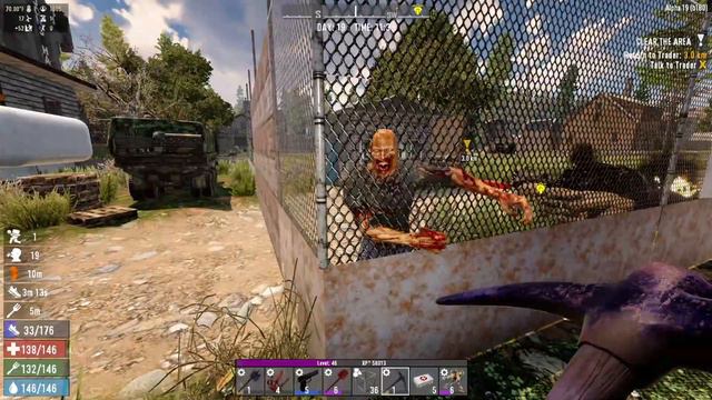 ★ Jack's Lumber Mill has a crane - Ep 41 - 7 Days to Die Alpha 19 experimental смотреть онлайн