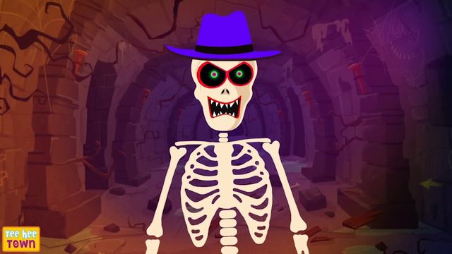 Haunted Down By The Bay Halloween Song + Spooky Scary Skeleton Songs For Kids | Teehee Town смотреть онлайн