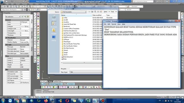 Extract Point Di AutoCad Ke Excel смотреть онлайн