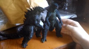 Фигурка Годзилла 2014  от S.M.MonsterArts долгожданная пришла. Распаковка!