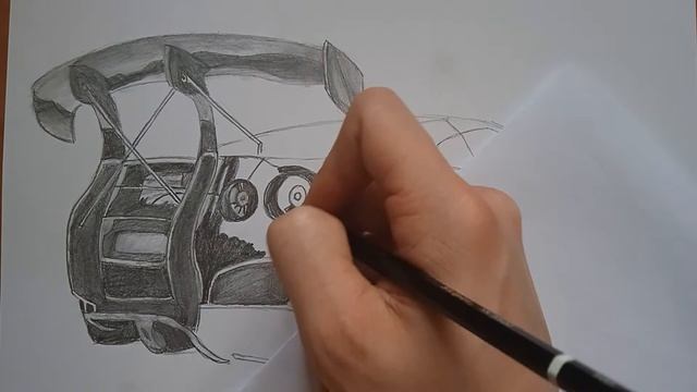 КАК НАРИСОВАТЬ МАШИНУ/HOW TO DRAW A CAR смотреть онлайн