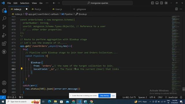 Mastering the $lookup Operator in Node.js | Node.js Interview Questions | Basic-to-Advanced смотреть онлайн