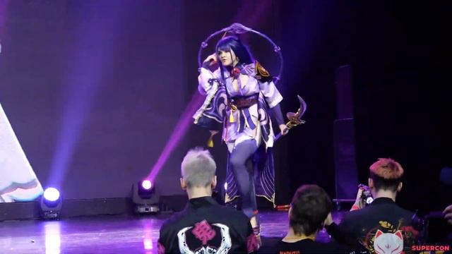 Raiden Shogun - Genshin Impact (Одиночное дефиле) - SUPERCON 2023