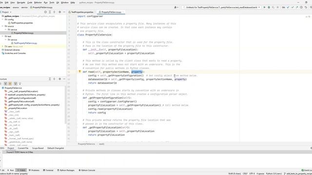 Python Recipes Reading Property File Video 1 смотреть онлайн