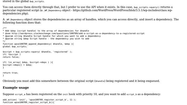 Wordpress: Add a script as a dependency to a registered script (2 Solutions!!) смотреть онлайн