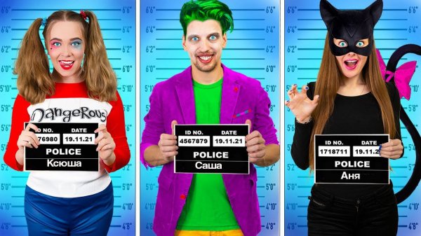 СТАЛИ СУПЕРЗЛОДЕЯМИ на 24 Часа ЧЕЛЛЕНДЖ! Побег из Тюрьмы