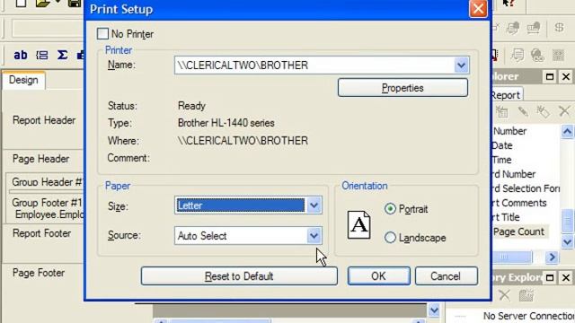 Crystal Reports Tutorial Print Setup-10 Business Objects Training Lesson 8.3 смотреть онлайн