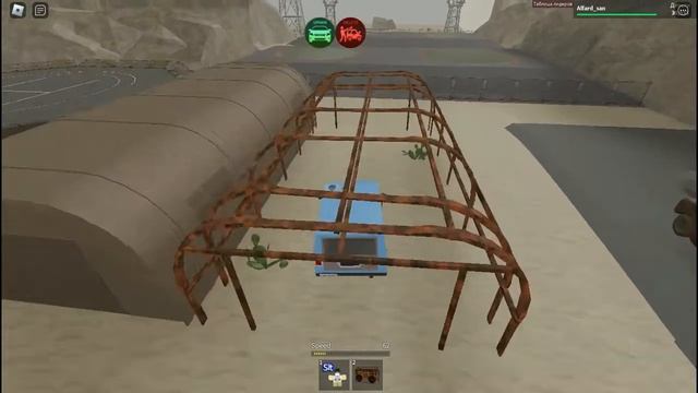 Очень смертельный спуск с горы и мины в Роблоксе Drive Cars Down A Hill Roblox смотреть онлайн