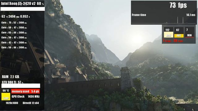 SOTR 2018 | E5 2420v2 | Ultra settings 1080p performance FPS test | rus\eng смотреть онлайн