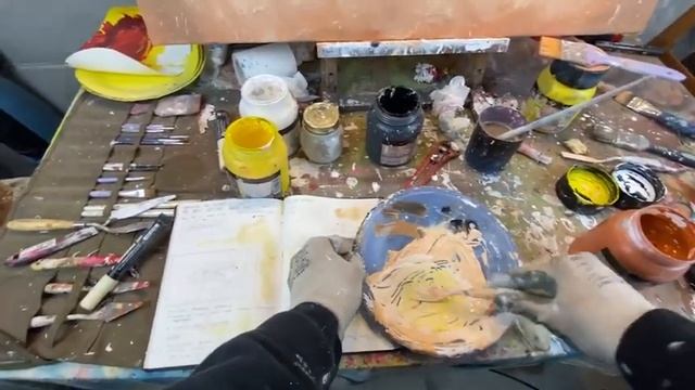 COME HO REALIZZATO il mio quadro "Esseri non pensanti" смотреть онлайн
