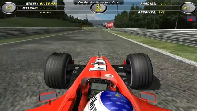 [F1C] Scuderia Ferrari Marlboro F2002 @ Spa-Francorchamps with Rubens Barrichello смотреть онлайн