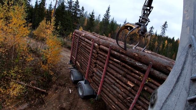 Лесовоз Вольво + Кесла смотреть онлайн