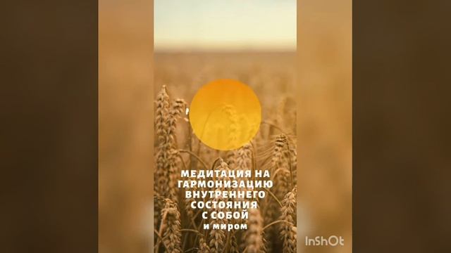 МЕДИТАЦИЯ НА ГАРМОНИЗАЦИЮ ВНУТРЕННЕГО МИРА И СОБОЙ!!