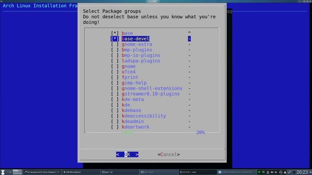 Установка Arch Linux. Видео 1 (1080p) смотреть онлайн
