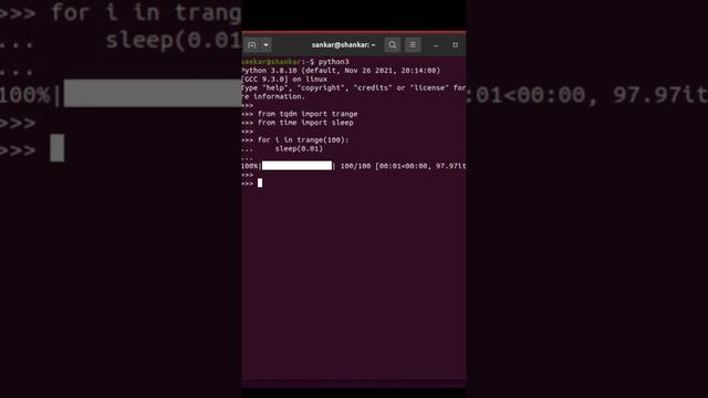 Progress bars in python? смотреть онлайн