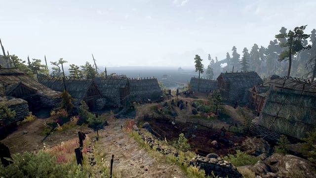 The Witcher-3. Skellige. Urialla Harbor (Music & Ambience)