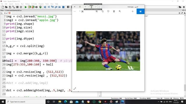 cv.split, cv.merge, cv.resize, cv.add, cv.addWeighted, ROI смотреть онлайн