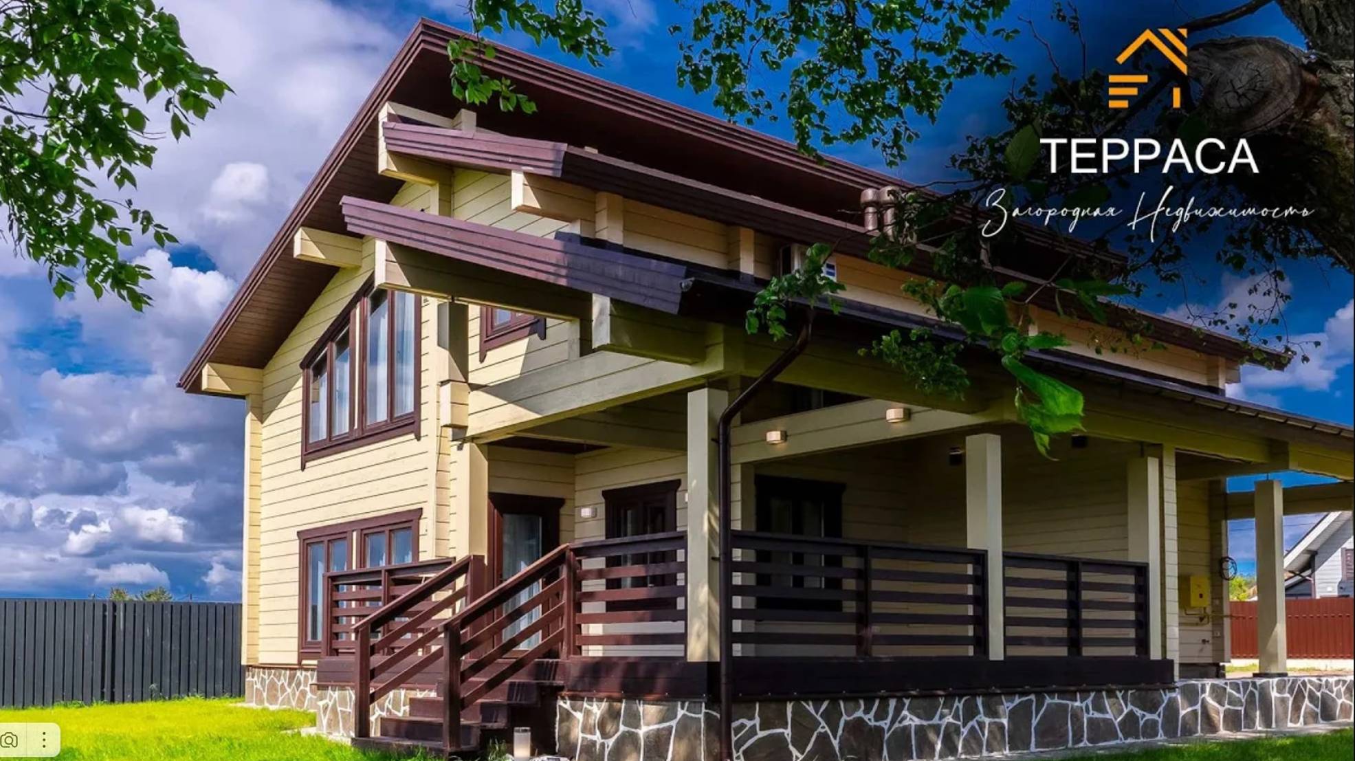 🏡 УСАДЬБА С ВИДОМ НА РЕКУ | Газ | Терраса | Ухоженный участок | Тёплые полы | смотреть онлайн