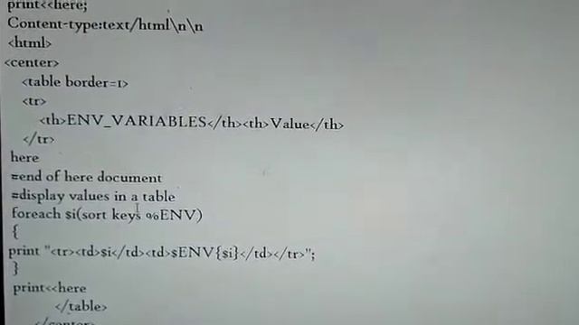 Perl program to print server name on a web page смотреть онлайн