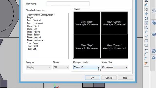 Lesson 11 AutoCAD 3D View Visual style смотреть онлайн