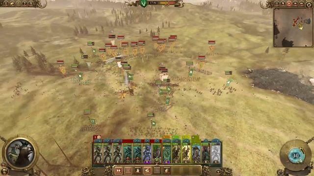 SISTERS OF TWILIGHT DRAGON OPTION? | Wood Elves vs Greenskins - Total War Warhammer 2 смотреть онлайн