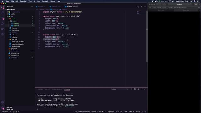 Criando um loading com styled components e ReactJs (parte 1) смотреть онлайн