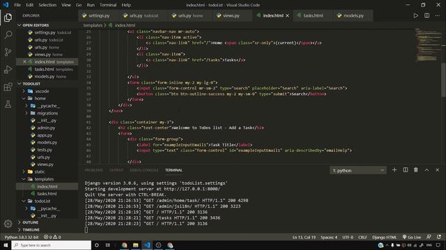Project 2: Creating Models & Superuser for Our ToDos List Django App | Django Tutorial #16 смотреть онлайн