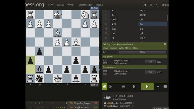 Surprise the Ruy Lopez with the Brentano Gambit (GM Carlsen Up Against Strong GM's) смотреть онлайн