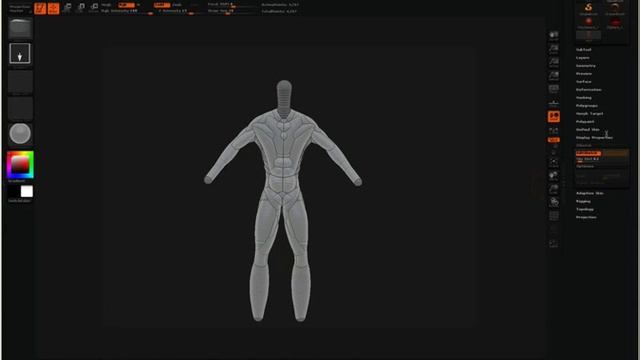 ZBrush Tutorial (Sketching with ZSpheres Basics) - Optimize смотреть онлайн