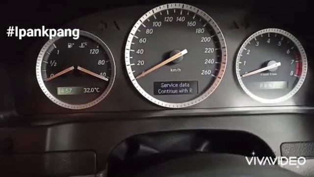 Service Reset W204 2008/4 Button Reset Mercedez W204 C200