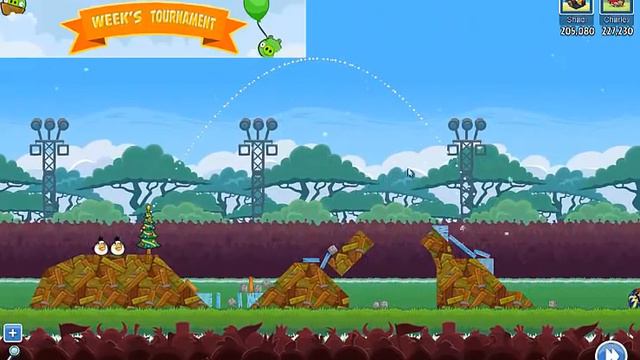 Angry Birds Friends TNT Tournament Week 133 Level 2 power up HighScore ( 235.080 k ) смотреть онлайн