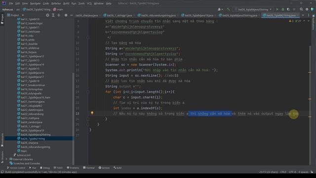 26.7 giải bài tập string java 21 - Giới thiệu Java String - học lập trình java cơ bản смотреть онлайн