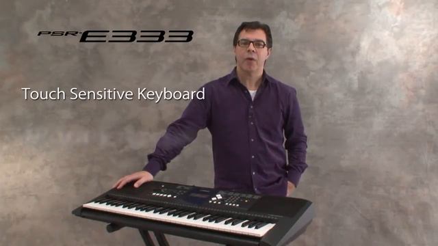 Derby Music Teachers - Review of Yamaha PSR E333 Portable Keyboard смотреть онлайн